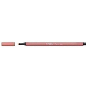 STABILO 68, Rotulador de punta de fibra, punta mediana, cuerpo de polipropileno, tinta rojo oscuro STABILO 68, Rotulador de punta de fibra, punta mediana, cuerpo de polipropileno, tinta rojo oscuro
