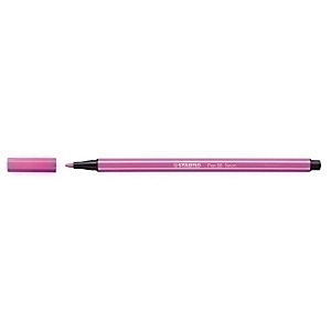 STABILO 68, Rotulador de punta de fibra, punta mediana, cuerpo de polipropileno, tinta rosa STABILO 68, Rotulador de punta de fibra, punta mediana, cuerpo de polipropileno, tinta rosa