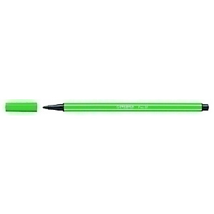 STABILO 68, Rotulador de punta de fibra, punta mediana, cuerpo de polipropileno, tinta verde STABILO 68, Rotulador de punta de fibra, punta mediana, cuerpo de polipropileno, tinta verde