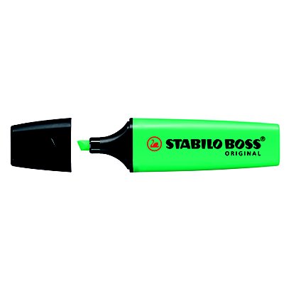 STABILO Boss Original Marcador fluorescente, punta biselada, 2-5 mm, Turquesa - 1