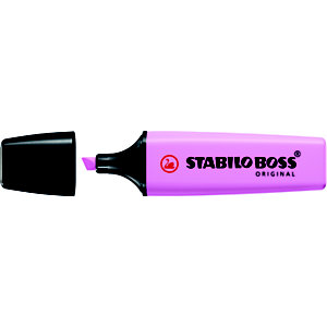 STABILO Boss Original Pastel Marcador fluorescente, punta biselada, 2-5 mm, fucsia helado