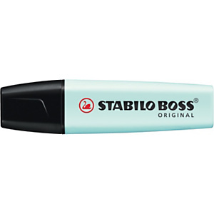 STABILO Boss Original Pastel Marcador fluorescente, punta biselada, 2-5 mm, turquesa pastel STABILO Boss Original Pastel Marcador fluorescente, punta biselada, 2-5 mm, turquesa pastel