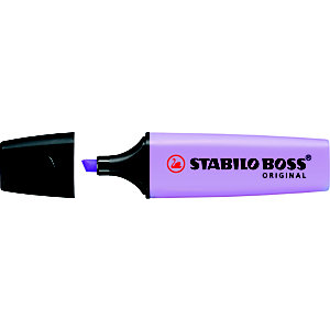 Stabilo Boss Original pastel - Surligneur pointe biseautée - Brume de lilas