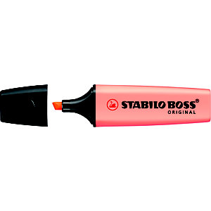 Stabilo Boss Original pastel - Surligneur pointe biseautée - Teint de pêche