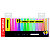 STABILO BOSS® ORIGINAL Set da scrivania 15 evidenziatori, Punta a scalpello, 2-5 mm, Colori Assortiti (9 fluorescenti, 6 pastello) - 1