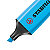 STABILO BOSS ORIGINAL Surligneur pointe biseautée 2 et 5 mm - Bleu fluo - 3