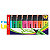 STABILO BOSS ORIGINAL Surligneurs pointe biseautée 2 et 5 mm - Coloris assortis fluos - Pochette de 8 - 1