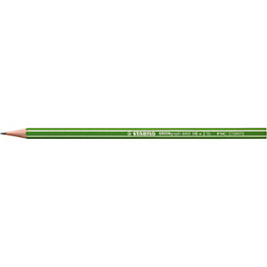 STABILO Crayon graphite GreenGraph 6003 mine HB corps hexagonal vert - Boîte de 12