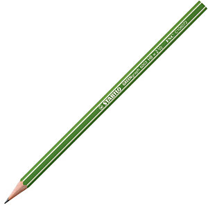STABILO Crayon graphite GreenGraph 6003 mine HB corps hexagonal vert - la boîte de 12