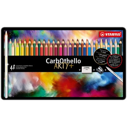 STABILO Crayon pastel CarbOthello ARTY+, étui de 36 - 1