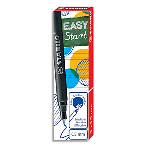 STABILO EASYoriginal Recharge - Boîte de 3 recharges Roller EASYoriginal 0,5 mm - Encre bleue effaçable STABILO EASYoriginal Recharge - Boîte de 3 recharges Roller EASYoriginal 0,5 mm - Encre bleue effaçable