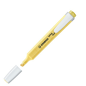 STABILO Evidenziatore Swing Cool pastel - punta a scalpello - tratto 1 - 4 mm - giallo banana 144 STABILO Evidenziatore Swing Cool pastel - punta a scalpello - tratto 1 - 4 mm - giallo banana 144
