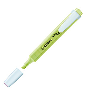 STABILO Evidenziatore Swing Cool Pastel - punta a scalpello - tratto 1 - 4 mm - lime 133