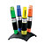 STABILO Luminator Marcador fluorescente, punta biselada, 2 mm-5 mm, Amarillo, Verde, Naranja y Azul - 1