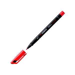 STABILO Marcatore permanente OHPen universal, Punta tonda, 0,7 mm (fine), Rosso (confezione 10 pezzi) STABILO Marcatore permanente OHPen universal, Punta tonda, 0,7 mm (fine), Rosso (confezione 10 pezzi)