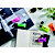 STABILO Neon Rotulador fluorescente, punta biselada, 2 mm-5 mm, Amarillo, Rosa, Verde y Naranja - 8