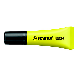 STABILO Neon Rotulador fluorescente, punta biselada, 2 mm-5 mm, Amarillo STABILO Neon Rotulador fluorescente, punta biselada, 2 mm-5 mm, Amarillo