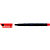 STABILO OHPen Universal, Marcador permanente, punta mediana, cuerpo negro de polipropileno con grip, tinta roja - 1
