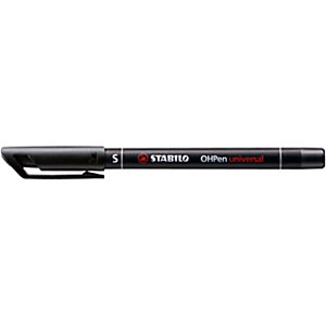 STABILO OHPen universal Stylo-feutre marqueur permanent pointe extra-fine 0,4 mm - Noir