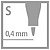 STABILO OHPen universal Stylo-feutre marqueur permanent pointe extra-fine 0,4 mm - Noir - 5