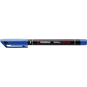 STABILO OHPen universal Stylo-feutre marqueur permanent pointe fine 0,7 mm - Bleu