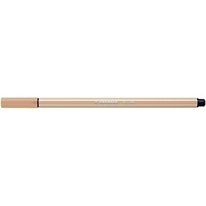 STABILO Pen 68, Rotulador de punta de fibra, punta mediana, cuerpo de polipropileno, beige