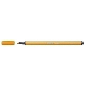 STABILO Pen 68, Rotulador de punta de fibra, punta mediana, cuerpo de polipropileno, bermellón pálido STABILO Pen 68, Rotulador de punta de fibra, punta mediana, cuerpo de polipropileno, bermellón pálido