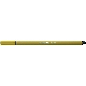 STABILO Pen 68, Rotulador de punta de fibra, punta mediana, cuerpo de polipropileno, caqui STABILO Pen 68, Rotulador de punta de fibra, punta mediana, cuerpo de polipropileno, caqui