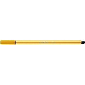 STABILO Pen 68, Rotulador de punta de fibra, punta mediana, cuerpo de polipropileno, color curry