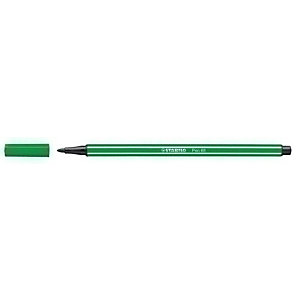 STABILO Pen 68, Rotulador de punta de fibra, punta mediana, cuerpo de polipropileno, color esmeralda claro