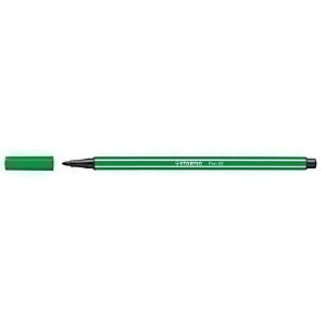 STABILO Pen 68, Rotulador de punta de fibra, punta mediana, cuerpo de polipropileno, color esmeralda claro STABILO Pen 68, Rotulador de punta de fibra, punta mediana, cuerpo de polipropileno, color esmeralda claro