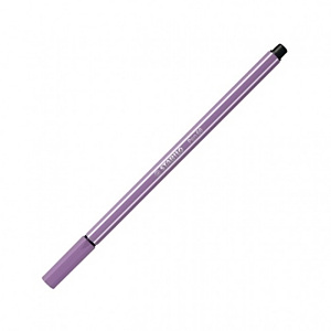 STABILO Pen 68, Rotulador de punta de fibra, punta mediana, cuerpo de polipropileno, lila grisaceo