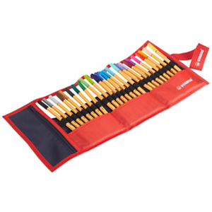 STABILO Point 88® Bolígrafo fineliner, punta fina de 0,4 mm, cuerpo naranja de polipropileno, colores surtidos STABILO Point 88® Bolígrafo fineliner, punta fina de 0,4 mm, cuerpo naranja de polipropileno, colores surtidos