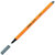 STABILO Point 88® Bolígrafo fineliner, punta fina de 0,4 mm, cuerpo naranja de polipropileno, tinta gris oscuro - 1