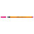 STABILO Point 88® Bolígrafo fineliner, punta fina de 0,4 mm, cuerpo naranja de polipropileno, tinta rosa neón - 1