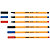 STABILO Point 88 Fineliner, Punta fine da 0,4 mm, Fusto in polipropilene arancione, Inchiostro in colori assortiti (confezione 10 pezzi) - 4