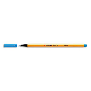STABILO point 88 stylo-feutre pointe fine (0,4 mm) - Bleu électrique