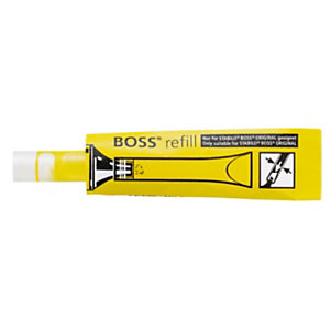Stabilo recharge pour surligneur BOSS Original- Jaune fluo