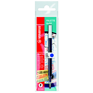 STABILO Refill per penna roller Palette, Punta fine, Inchiostro blu STABILO Refill per penna roller Palette, Punta fine, Inchiostro blu