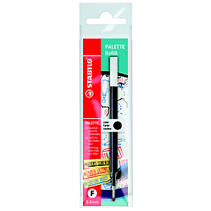 STABILO Refill per penna roller Palette, Punta fine, Inchiostro nero STABILO Refill per penna roller Palette, Punta fine, Inchiostro nero