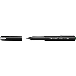 STABILO Stylo-feutre Dr!ver pointe fine (0,4 mm) - Corps en plastique biosourcé - Encre Vert STABILO Stylo-feutre Dr!ver pointe fine (0,4 mm) - Corps en plastique biosourcé - Encre Vert