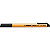STABILO Stylo-feutre avec pointe en fibres, GREENpoint, pointe large, corps en plastique orange, encre noire - 1