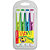 STABILO Surligneurs swing® cool couleurs fluorescentes assorties dans un étui en plastique pointe biseautée 1 + 4 mm 275/4 lot de 4 - 1