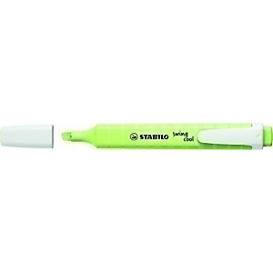 STABILO Swing Cool™ Marcador de cuerpo plano, punta biselada, 1-4 mm, color chispa de lima pastel STABILO Swing Cool™ Marcador de cuerpo plano, punta biselada, 1-4 mm, color chispa de lima pastel