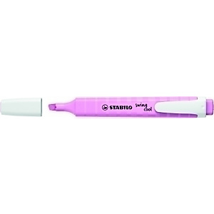STABILO Swing Cool™ Marcador de cuerpo plano, punta biselada, 1-4 mm, color fucsia helado pastel STABILO Swing Cool™ Marcador de cuerpo plano, punta biselada, 1-4 mm, color fucsia helado pastel