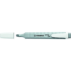 STABILO Swing Cool™ Marcador de cuerpo plano, punta biselada, 1-4 mm, color gris polvoriento pastel STABILO Swing Cool™ Marcador de cuerpo plano, punta biselada, 1-4 mm, color gris polvoriento pastel