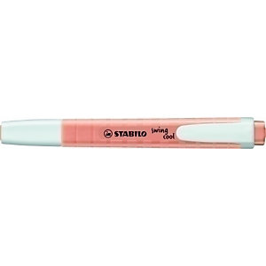 STABILO Swing Cool™ Marcador de cuerpo plano, punta biselada, 1-4 mm, color melocotón sedoso pastel