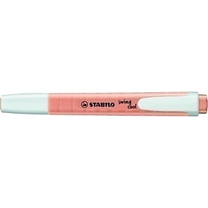 STABILO Swing Cool™ Marcador de cuerpo plano, punta biselada, 1-4 mm, color melocotón sedoso pastel STABILO Swing Cool™ Marcador de cuerpo plano, punta biselada, 1-4 mm, color melocotón sedoso pastel