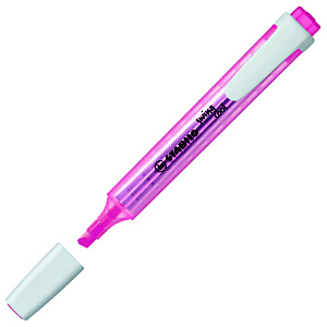 STABILO swing® cool, marcador, rosa fluorescente, punta biselada 1 + 4 mm, 275/56