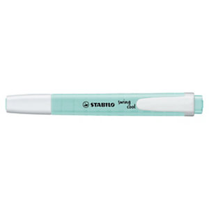 STABILO Swing Cool™ Pastel Evidenziatore con punta a scalpello, 1 - 4 mm, Carta da Zucchero (confezione 10 pezzi)